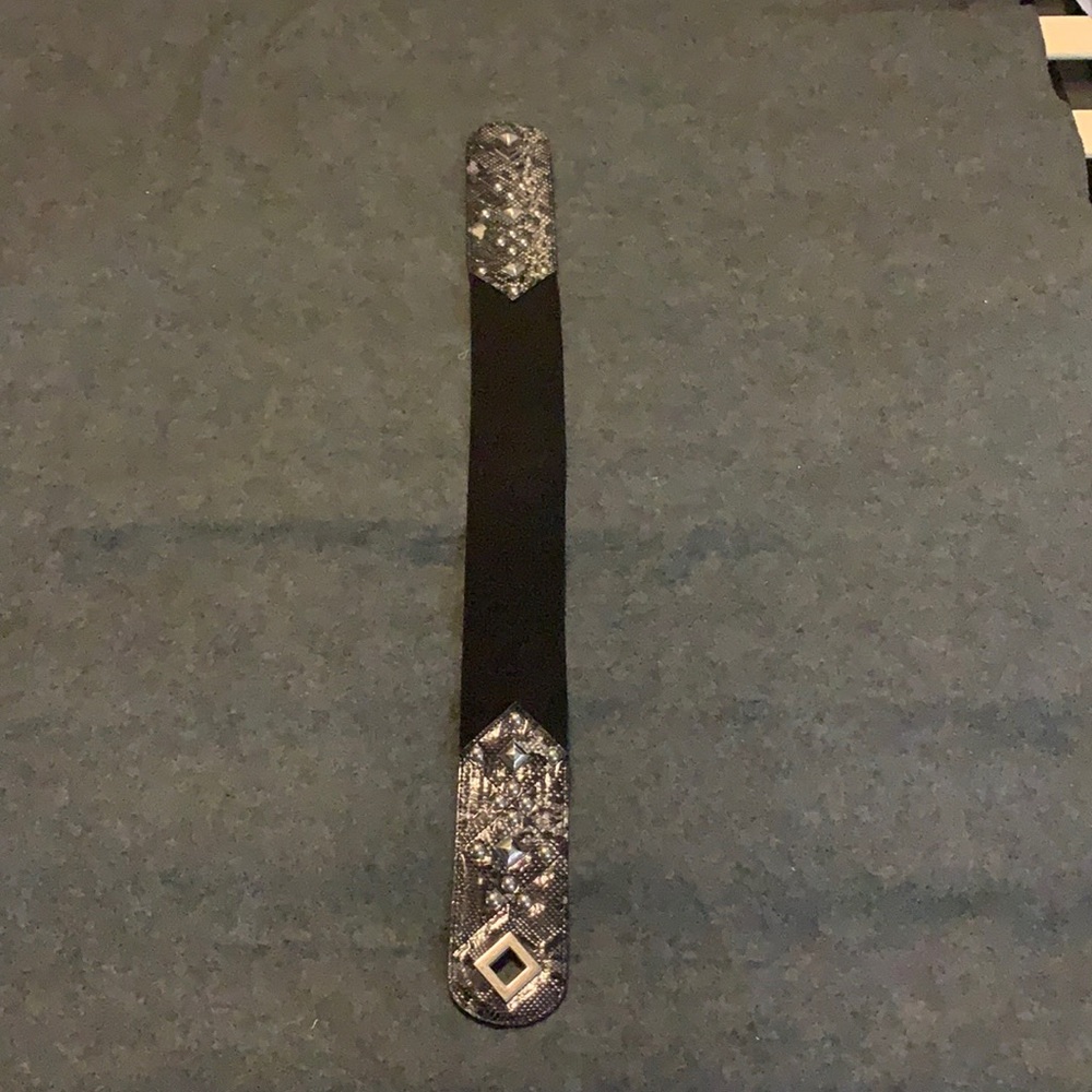 Ladies belt black s/m